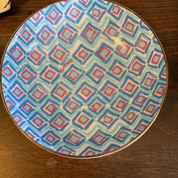 Lilly Pulitzer bowls – set up for. NWOT - Picture 3 of 7
